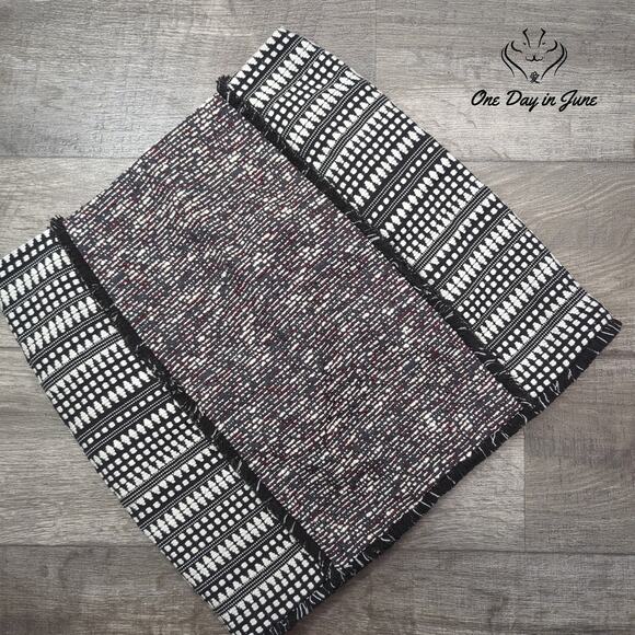 Loft Textured Mini Skirt Size 8 - Picture 5 of 5